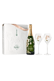 Perrier-Jouët : Belle Epoque GreenBox + 2 Champagner flöten 2014