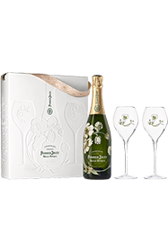 Perrier-Jouët : Belle Epoque GreenBox + 2 Champagner flöten 2013