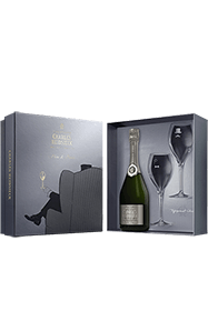 Charles Heidsieck : Coffret Blanc de Blancs Armchair + 2 flûtes