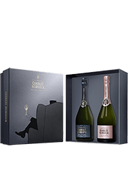 Charles Heidsieck : Coffret Armchair Brut + Rosé Réserve