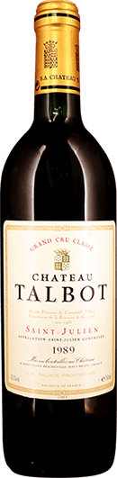 Château Talbot 1989