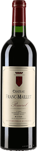 Chateau Franc Maillet 1999