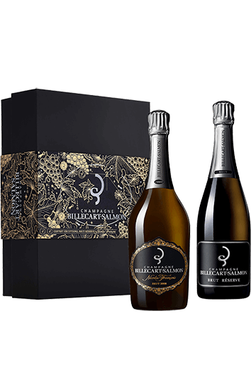 Billecart-Salmon : Coffret Exception 2 Brut Réserve et Nicolas François 2008