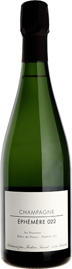 Savart : Éphémère 022 "Les Brousses" Blanc de Blancs Premier Cru Extra Brut 2014