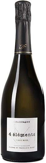 Champagne Huré Frères : 4 éléments Pinot Noir Extra Brut 2018