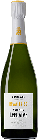 Valentin Leflaive : Extra Brut Blanc de Blancs Mesnil sur Oger 17 5.0 Valentin Leflaive : Extra Brut Blanc de Blancs Mesnil sur Oger 17 5.0