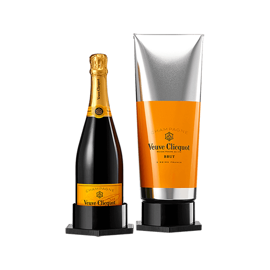 Buy Veuve Clicquot : Brut Label Champagne online | Yellow Millesima Coffret Gouache