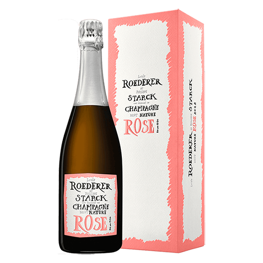 Louis Roederer : Brut Nature Rosé Edition Limitee by Philippe Starck 2012