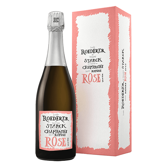 Louis Roederer : Brut Nature Rosé Edition Limitee by Philippe Starck 2015