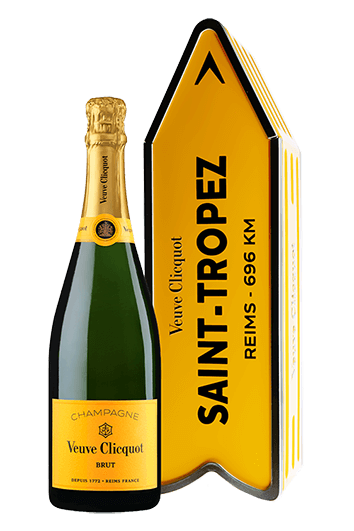Veuve Clicquot : Brut Carte Jaune Coffret Saint-Tropez Veuve Clicquot : Brut Carte Jaune Coffret Saint-Tropez