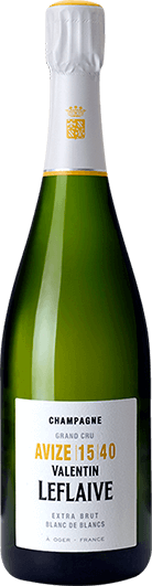 Valentin Leflaive : Extra Brut Blanc de Blancs Avize 15 40