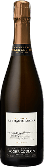 Champagne Roger Coulon : Les Hauts Partas Blanc de Blancs Grand cru Extra Brut 2015