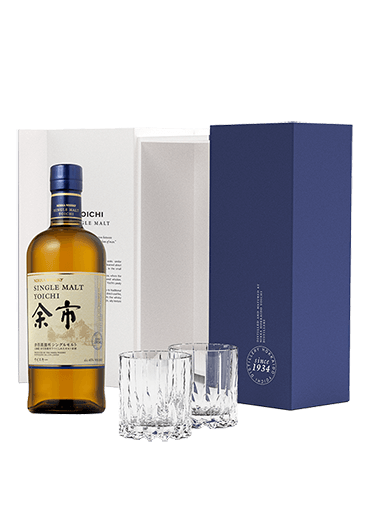 Nikka : Yoichi Single Malt Coffret 2 Verres Riedel