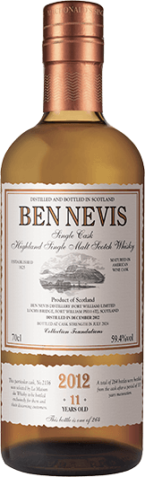 Ben Nevis : 11 Year Old American Wine Cask Single Cask Foundations 2012