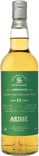Linkwood : 12 Year Old 2012 Artist Collective 7.0 Signatory Vintage Linkwood : 12 Year Old 2012 Artist Collective 7.0 Signatory Vintage