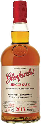 Glenfarclas : 10 Year Old 2013 The Family Cask Sherry Butt #2372 New Vibrations Glenfarclas : 10 Year Old 2013 The Family Cask Sherry Butt #2372 New Vibrations