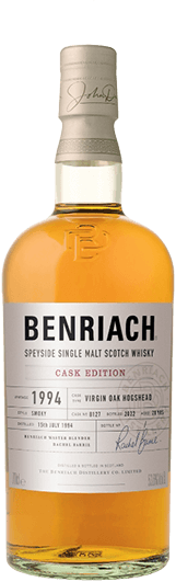Benriach : 28 Year Old 1994 Virgin Oak Hogshead #8127 New Vibrations Benriach : 28 Year Old 1994 Virgin Oak Hogshead #8127 New Vibrations