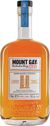 Mount Gay : Master Blender Collection #7 Coffey Still Tribute to Blues Mount Gay : Master Blender Collection #7 Coffey Still Tribute to Blues