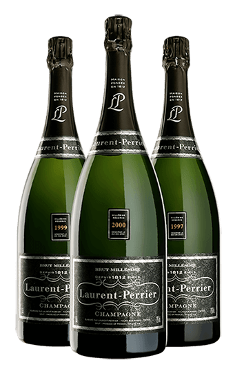 Laurent-Perrier : Millésimes Réserves Caisse 1997-1999-2000