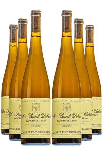 Domaine Zind-Humbrecht : Caisse Riesling Grand cru "Clos Saint Urbain Rangen de Thann" 11, 12, 13, 14, 15, 16