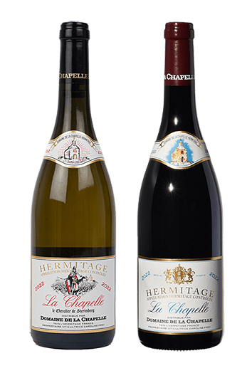 Domaine de la Chapelle : Caisse Hermitage Rouge et Blanc 2022