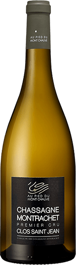 Au Pied du Mont Chauve : Chassagne-Montrachet 1er cru "Clos Saint Jean" 2018