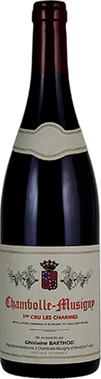 Domaine Ghislaine Barthod : Chambolle-Musigny 1er cru "Les Charmes" 2022 Domaine Ghislaine Barthod : Chambolle-Musigny 1er cru "Les Charmes" 2022