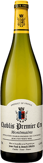 Jean-Paul & Benoît Droin : Chablis 1er cru "Montmains" 2022