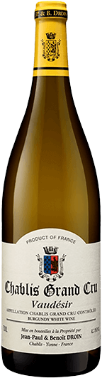 Jean-Paul & Benoît Droin : Chablis Grand cru "Vaudésir" 2022