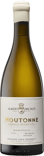 Albert Bichot : Chablis Grand cru "Moutonne" Dom. Long-Depaquit Monopole 2023 Albert Bichot : Chablis Grand cru "Moutonne" Dom. Long-Depaquit Monopole 2023
