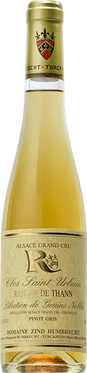 Domaine Zind-Humbrecht : Pinot Gris Grand cru "Clos Saint Urbain Rangen de Thann" Selection de Grains Nobles 2009