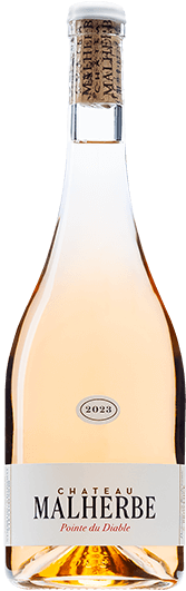 Château Malherbe : Pointe du Diable Rosé 2023 Château Malherbe : Pointe du Diable Rosé 2023