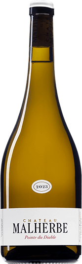 Château Malherbe : Pointe du Diable Blanc 2023 Château Malherbe : Pointe du Diable Blanc 2023