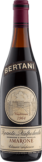 Bertani : Amarone Della Valpolicella Classico 1964 Bertani : Amarone Della Valpolicella Classico 1964