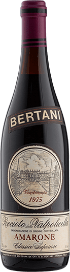 Bertani : Amarone Della Valpolicella Classico 1975