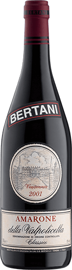 Bertani : Amarone Della Valpolicella Classico 2001 Bertani : Amarone Della Valpolicella Classico 2001