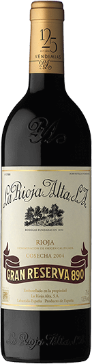 La Rioja Alta : Gran Reserva 890 2004