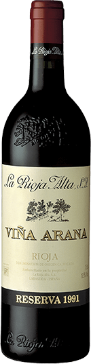La Rioja Alta : Vina Arana Gran Reserva 1991
