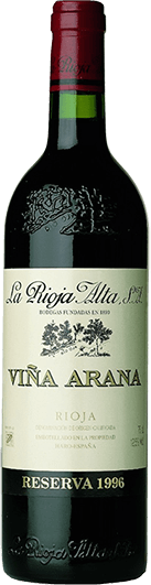 La Rioja Alta : Vina Arana Gran Reserva 1996