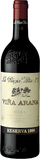 La Rioja Alta : Vina Arana Gran Reserva 1998