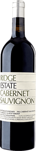 Ridge Vineyards : Estate Cabernet Sauvignon 2020