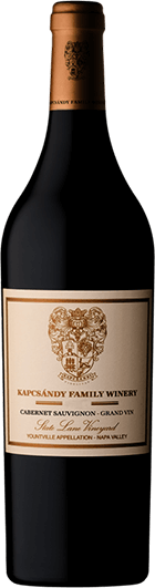 Kapcsandy Family Winery : State Lane Vineyard Grand Vin Cabernet Sauvignon 2018