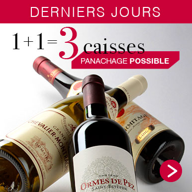 À partir de 3 caisses achetées, bénéficiez de 33% de remise