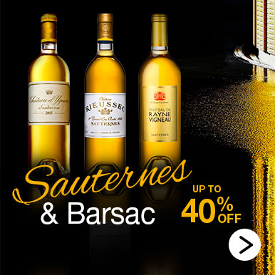 Sauternes and Barsac, up to 40% off