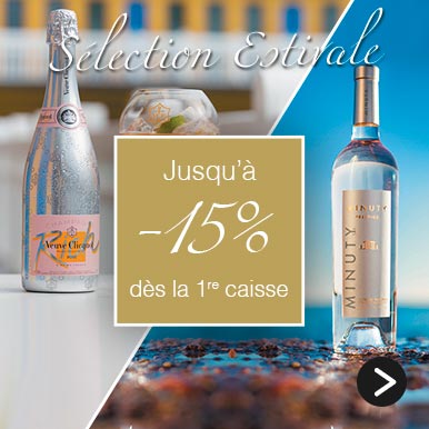 Sélection estivale jusqu’à –15% dès la première caisse