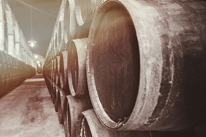 Sherry barrels