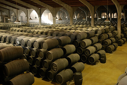 Sherry barrels