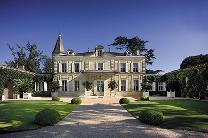 Chateau Cheval Blanc in Saint-Emilion wine