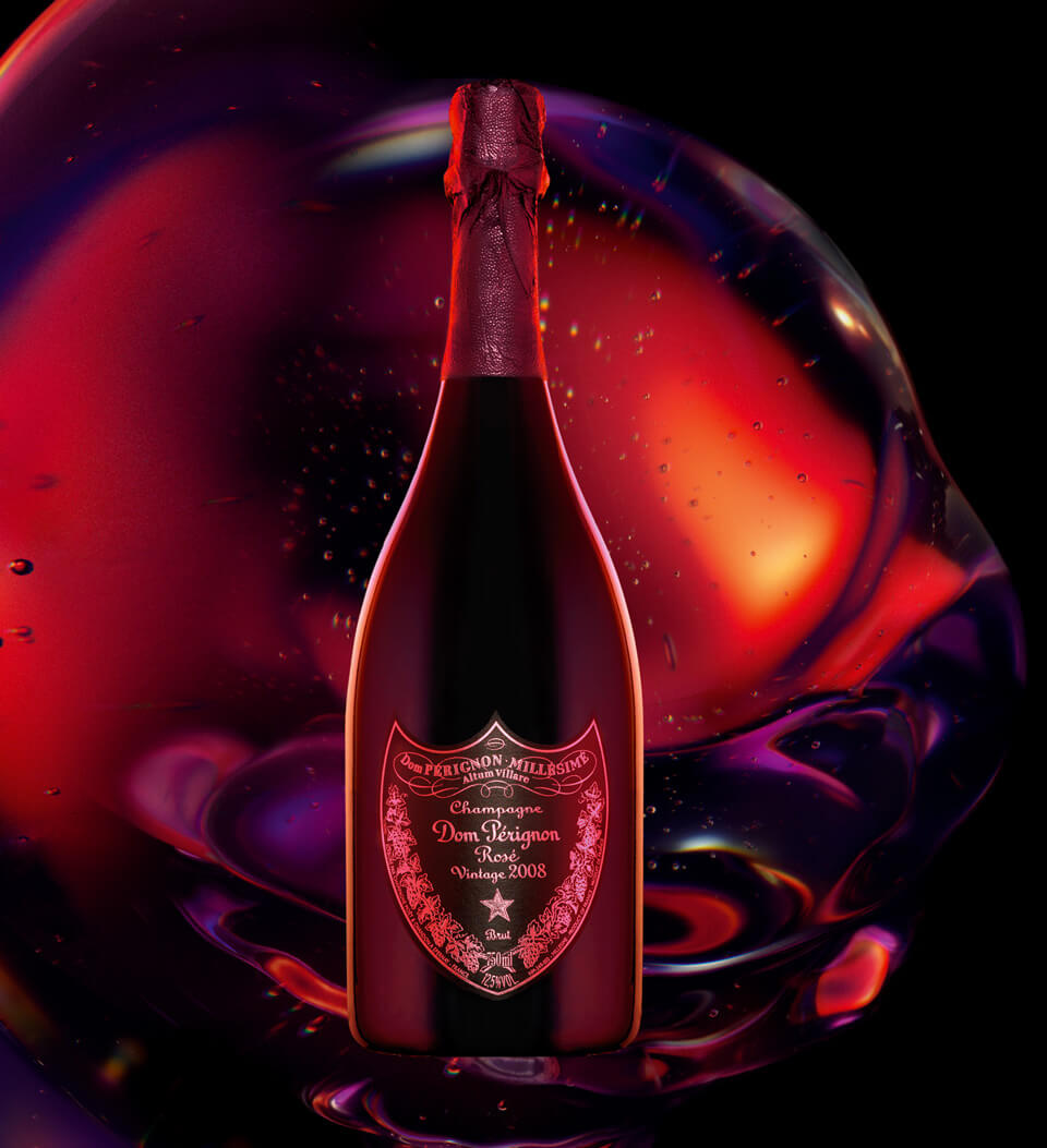 Dom Pérignon : Rosé Vintage 2008 Champagne