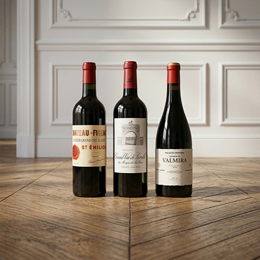 Bouteilles notées 100-100